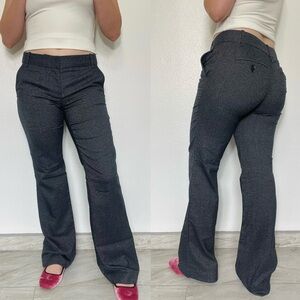 🦞3/$30🦞 Attention | Contemporary Fit Gray Houndstooth Flare/Straight Dress Pants